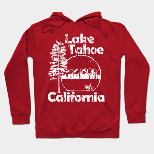 Lake Tahoe California (White) Hoodie